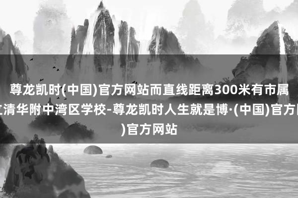 尊龙凯时(中国)官方网站而直线距离300米有市属公立清华附中湾区学校-尊龙凯时人生就是博·(中国)官方网站